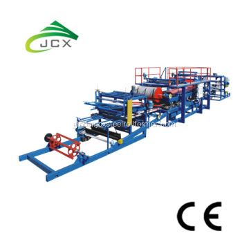 Rock Wool Roll Forming Machine Eps sandwich panel roof production line Supplier